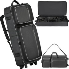 DJ Controller Soft Case with Wheels Compatible with DDJ-RZ/DDJ-SZ/XDJ-XZ, DJ