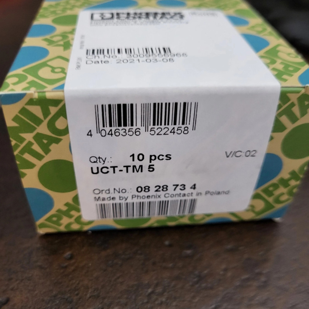 NEW 10PCS Phoenix Contact UCT-TM5 0828734 terminal blocks fast shipping