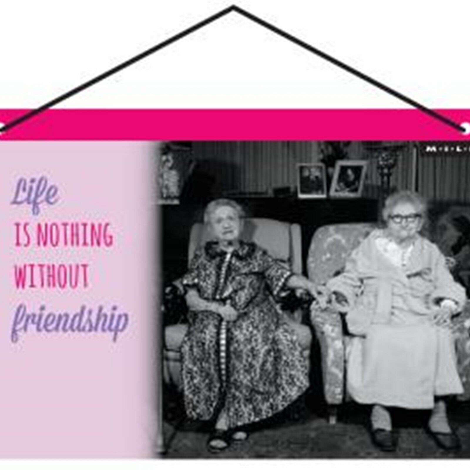 Hang-Ups / Tin Plaques - Life is nothing without friendship