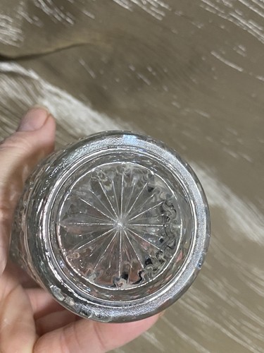Vaso de té helado Anchor Hocking Wexford vidrio transparente diamante vintage como está - Imagen 3 de 8