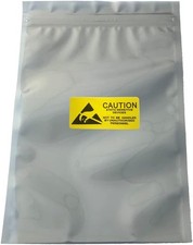 100pcs 5.9x7.87in/15x20cm Anti Static Bags,Premium ESD bags Resealable for 3.5''