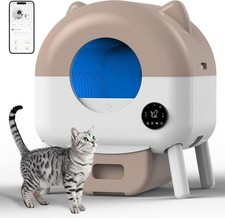 Self Cleaning Cat Litter Box, Extra Large Capacity Automatic Litter Box