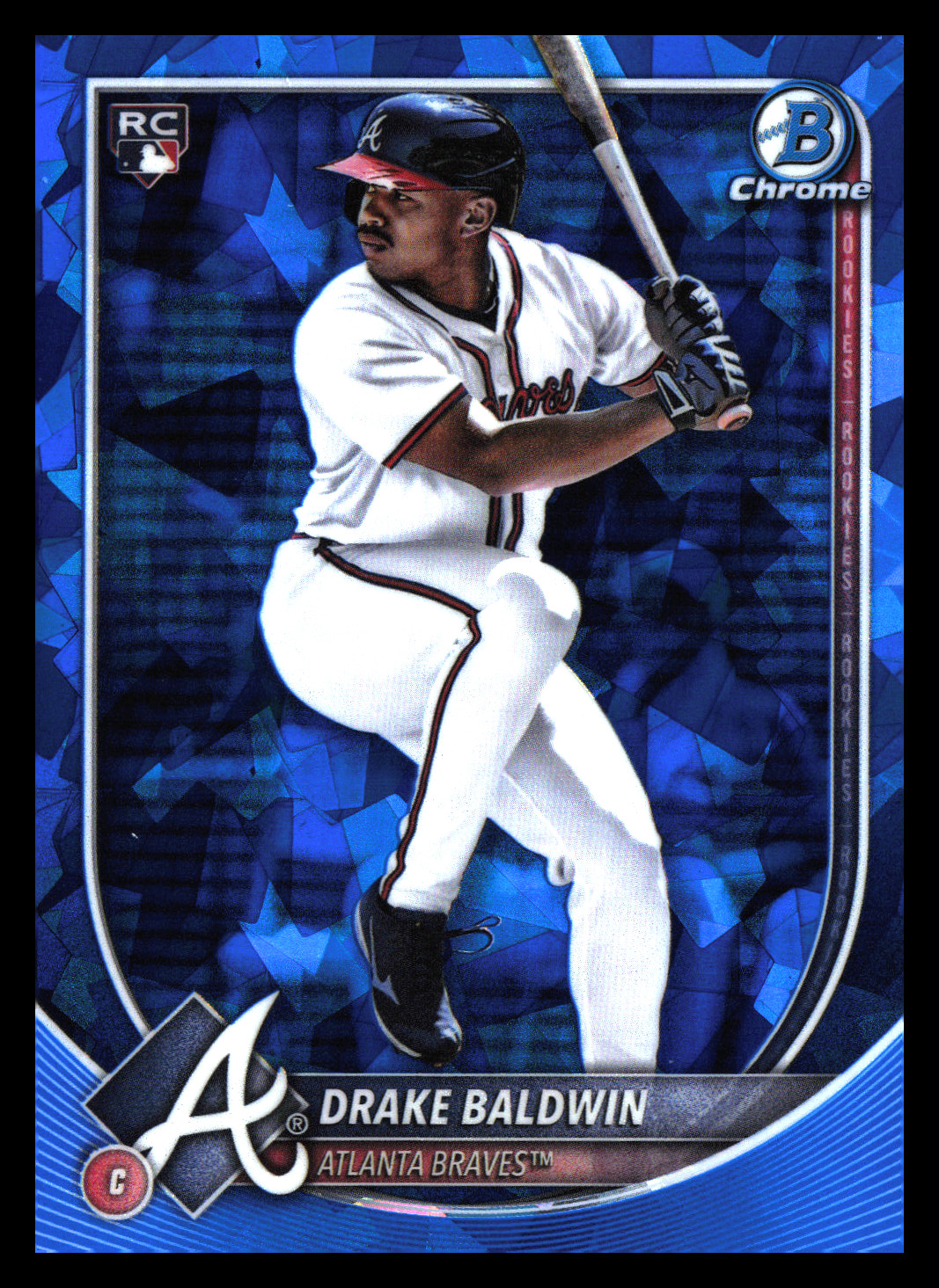 2025 Bowman Chrome Sapphire Edition - Drake Baldwin #75 (RC) - Atlanta Braves