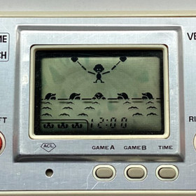 Vintage 1980 GAME & WATCH - VERMIN MT-03 - LCD Game (Very Good Condition)