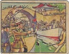 1938 GUM INC. HORRORS OF WAR #73 "BRITISH COMMANDER BREAKS BLOCKADE"! GREAT SET!
