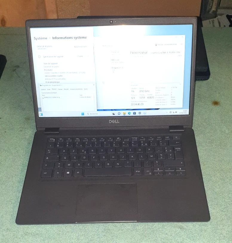 Dell Latitude 3410 · i5-10210U · 8GB · 512GB, photo 1 sur 5
