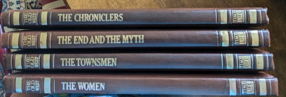 4x THE OLD WEST Time Life BOOKS Women Townsmen Chroniclers The End Myth LOT #1  - image 2 of 2