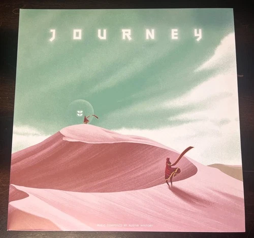 Journey iam8bit 2 LP Picture Disc Vinyl Limited Sealed OST Soundtrack Rare