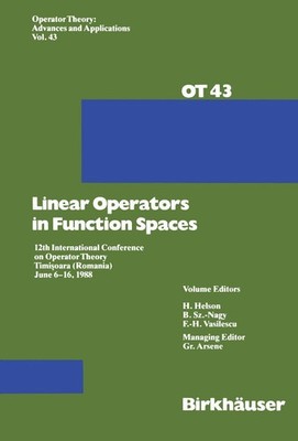 Linear Operators in Function Spaces G. Arsene