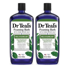 Dr Teal's Foaming Bath with Pure Epsom Salt, Relax  68 Fl Oz Pack of 1 