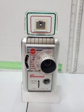 Vintage Kodak Brownie 8mm Movie Camera II & Case Made in USA.
