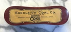 Vintage Excelsior Coal Co Koppers Coke Advertising Clothes Shoe Brush