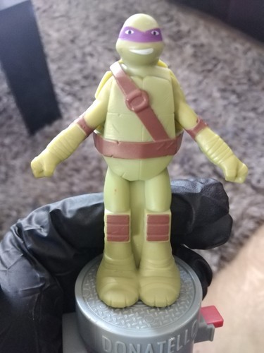 TMNT BURGER KING 2017 COMPLETE SET 5"VIACOM 2017 SPINNING KICKING ACTION FIGURES - Picture 8 of 11