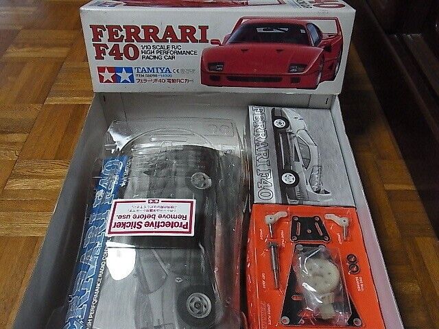 TAMIYA Ferrari F40 RC 1/10 #58098 – Collector's Condition TAMIYA Ferrari F40 RC 1/10 #58098 – Collector's Condition