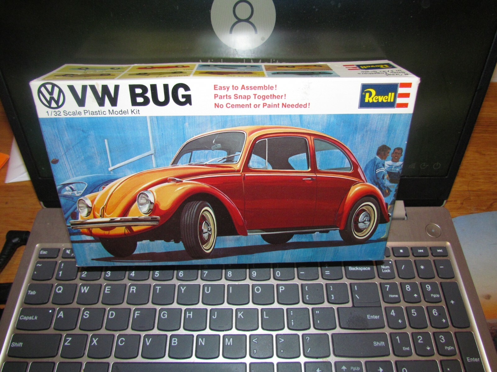 Vintage 19 Revell 1 32 Scale Vw Pickup Truck With Atv Model Kit For Sale Online Ebay