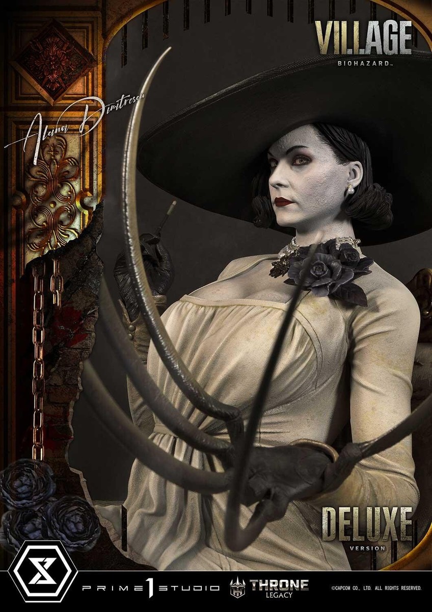 Prime 1 Studio Throne Legacy Alcina Dimitrescu DX Edition 1/4