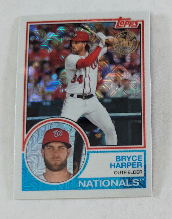 2018 Topps '83 Silver Pack Chrome #40 Bryce Harper Nationals
