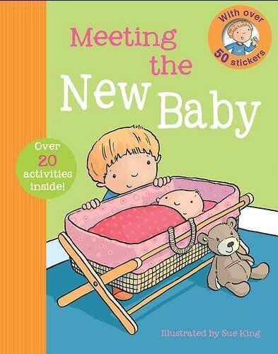 First Experience Sticker Book - New Baby By Sue King - 第 1/1 張圖片