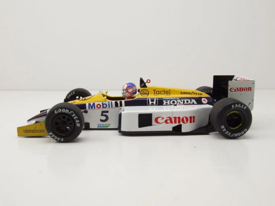 Williams Honda FW11 #5 Formula 1 Gran Bretagna GB 1986 N. Mansell 1:18 MCG - Immagine 3 di 4