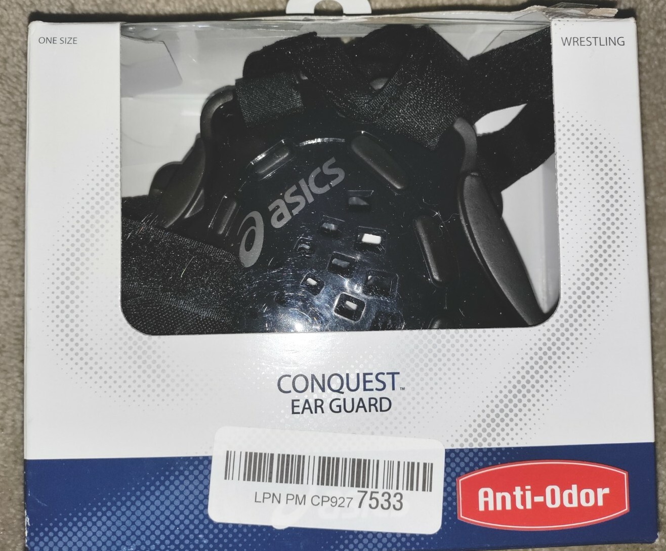 asics conquest ear guard