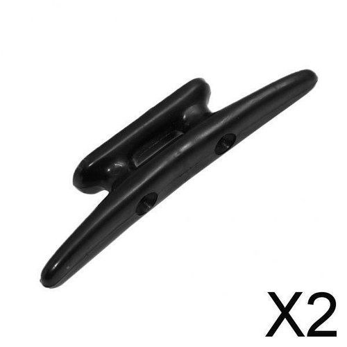 2X Marine Boat Cleats Open Base Cleats Nylon Plastic Black 5 Inch eBay