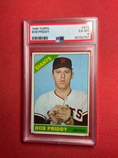 1966 Topps Set-Break #572 Bob Priddy PSA 6 ** Just Graded**