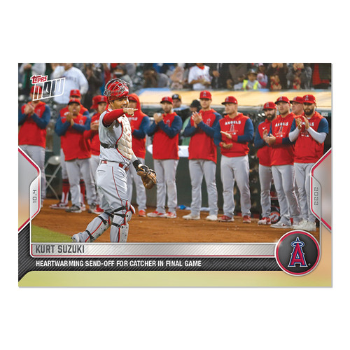 2022 Topps Now 1020 Kurt Suzuki
