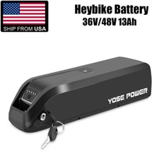 Heybike Battery 36V 48V 13Ah for Race,Race Plus,Race max,Mars 2.0 Ebike Battery