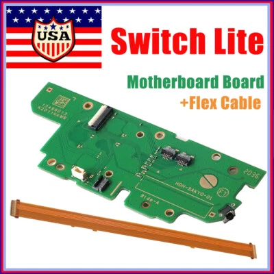 Left Side Motherboard Key Board+Flex Cable Replacement For Nintendo Switch Lite