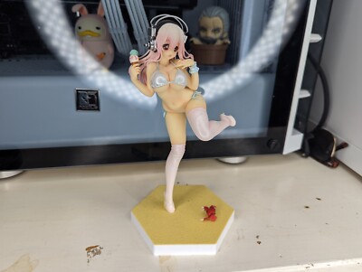 Beach Queens Super Sonico 1/10 PVC Anime Figur von Wave