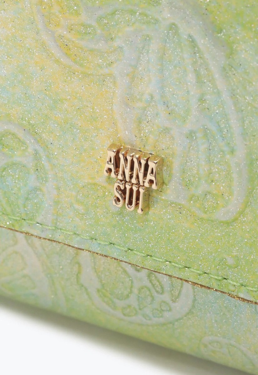 Anna Sui Papillon - Clasp Long Wallet 316890 Green | eBay