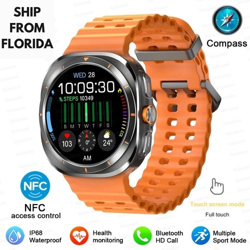 32GB GPS Smart Watch 1.5” Touchscreen Fitness Health Tracker Ships From Florida - Bild 10 von 10