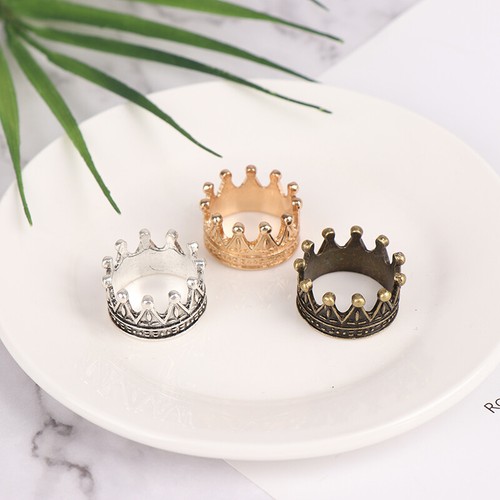 Fashion Metal Crown For Dolls Kids Princess Empress Dollhouse Headwear Gift U5 - Imagen 5 de 15