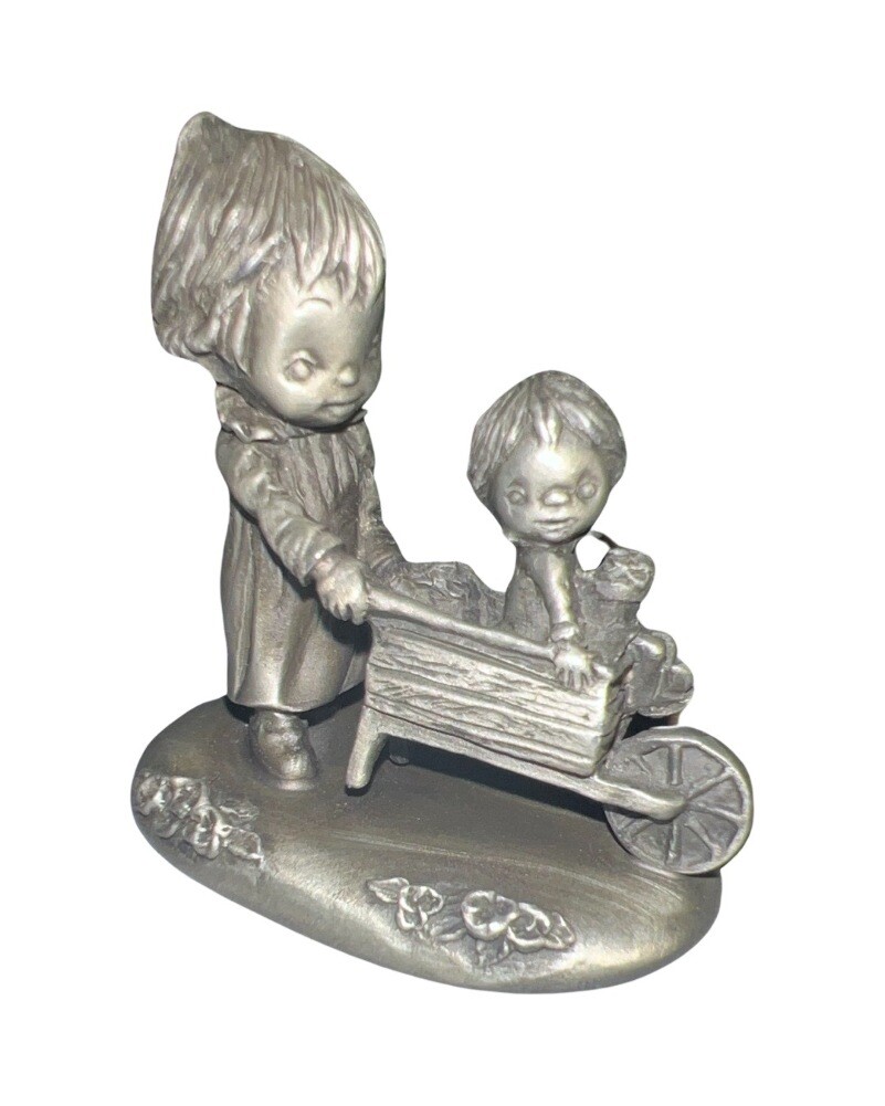 Hallmark Betsy Clark Little Girl in Wheelbarrel Doll Character