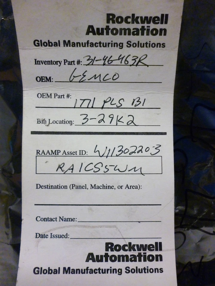 Patriot Gemco 1771-PLS-B1 PLC Limit Switch - Image 3 of 4