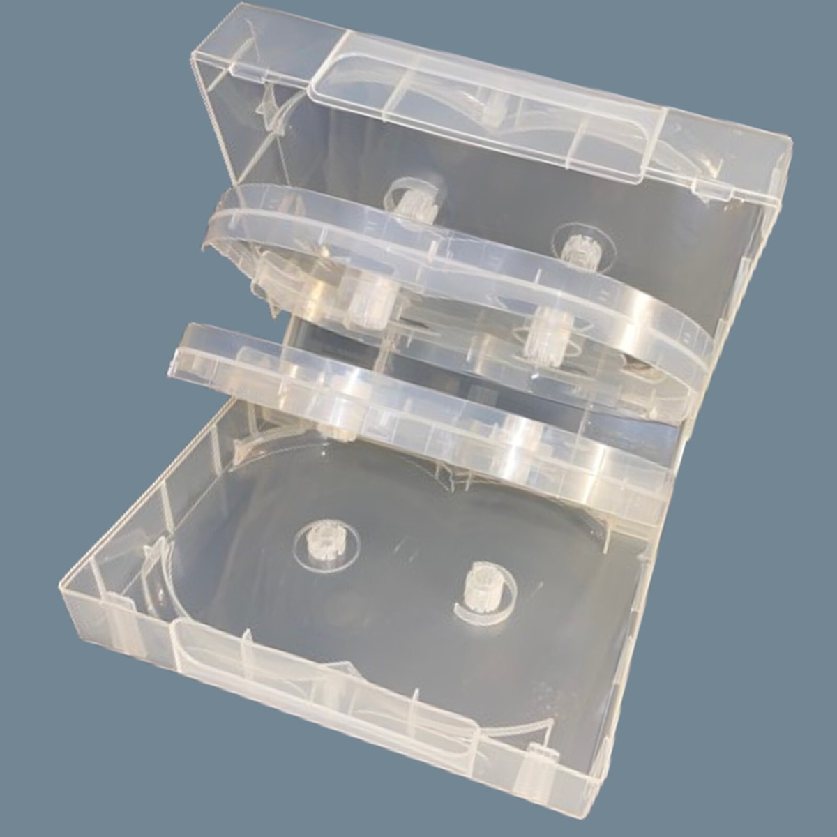 20 x 31 Way Clear Megapack DVD 64mm 31 Discs New Empty