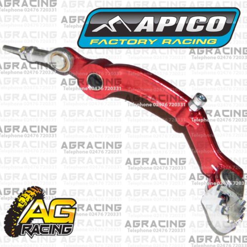 Pédale de frein pied arrière rouge Apico pour gaz Pro 250 2011 11 essais neuf - Photo 1/1