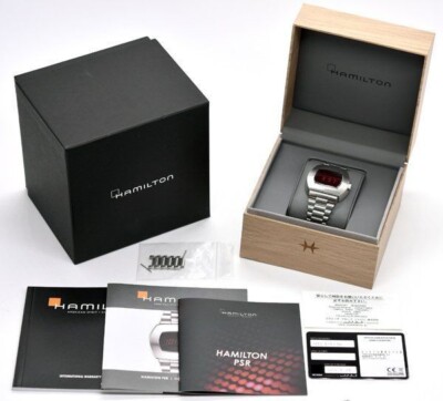 Hamilton American Classic H524140 Quartz Digital Watch Good Conditon From Japan