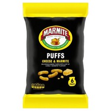 4 X (6 X 25g) - 24 Packs Marmite Cheese & Puffs Crisps - Tracked Postage 