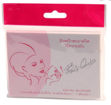 12x Paper Absorbent Control Wipes Quicks Sport Travel Lady Oil Face Facial