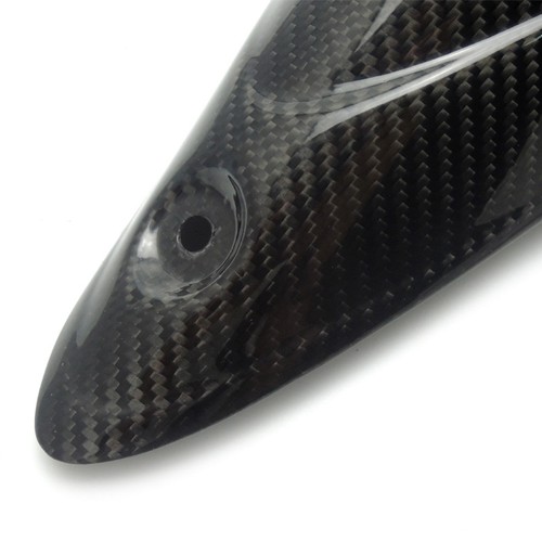 Copertura di silenziatore per YAMAHA MT FZ 09 15 16 17 1 in fibra di carbo - Foto 6 di 6