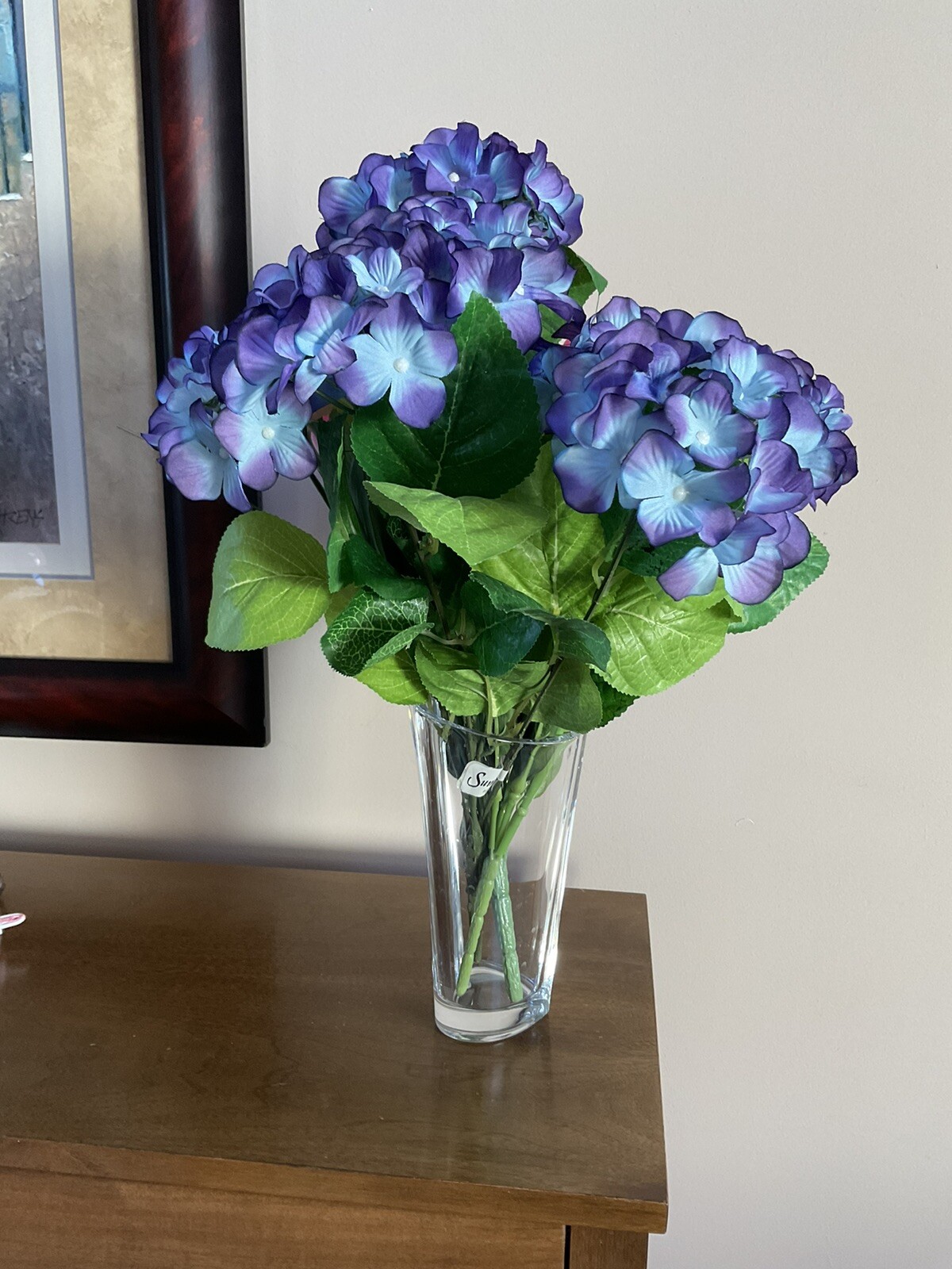 Artificial Spring Flowers ~ Hydrangea ~ Hyacinth ~ Tulips ~ Bouquet