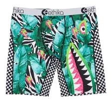 Ethika L55957 Mens Multi Bomber Punk Staple Boxers 9 in Size 3XL