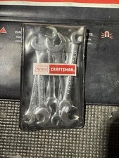 Sears CRAFTSMAN USA 8-PC OPEN-END IGNITION Wrench SET 9 4306 -V- Series SAE Nos