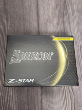 NEW Srixon Z-Star Golf Balls One Dozen Tour Yellow