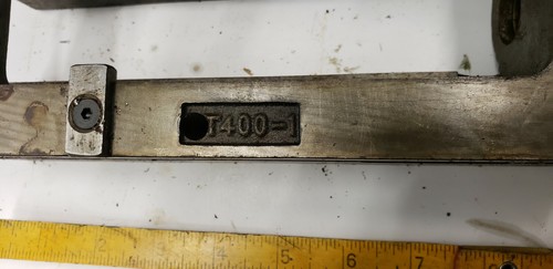 Kurt II PT400-1 4" Vise FRAME BODY PART with PT400-186 SPACER Included used - 第 7/8 張圖片