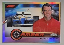 2023 Topps Chrome Formula 1 Camber #CAM-NM Nigel Mansell Refractor