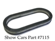 Oval Air Cleaner Element 348 409 3x2 2x4 Dual Fours Tri Power Fits 21 X 10 X 2