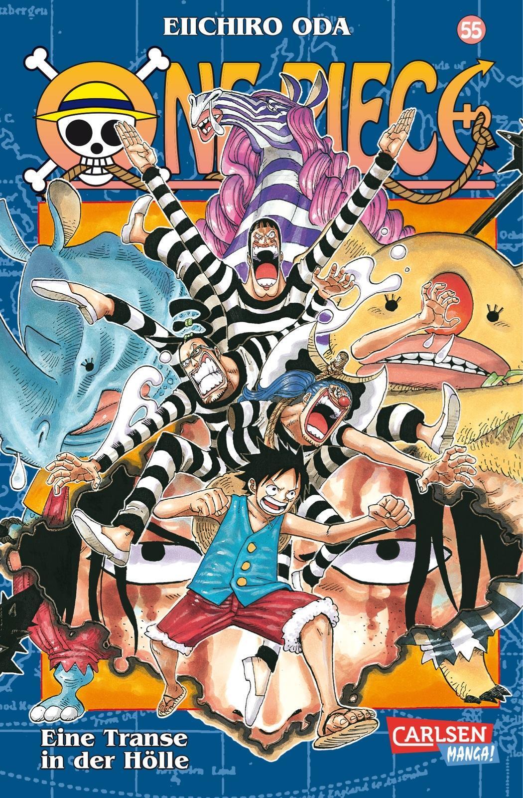 Thumbnail - Eiichiro Oda One Piece 55. Eine Transe In Der Hölle