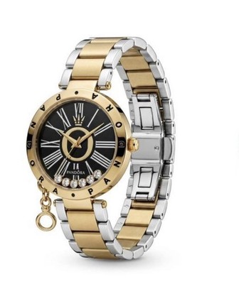 Pandora Luxury Watch Women's Stainless Steel Gold-Silver Tone